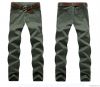 latest top brand man cotton chino casual pants trousers