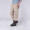 wholesale military style mens cheap khaki baggy cargo pants