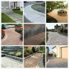 gray granite curbstone, paving tiles