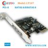 WBTUO PCI-E Express SATA3.0 ESATA3.0 card adapter for desktop ASM1061 superspeed 6Gbps LT107