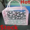 hot sale pvc plastic gift bag with zipper top