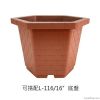Hexagonal Pot in Brick...