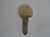 Brass door key blank