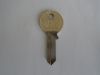 Brass door key blank