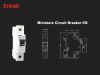 Miniature Circuit Breaker CE 1P 6A MCB