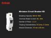 Miniature Circuit Breaker CE 1P 6A MCB