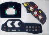 membrane switch overlay panel faceplate Armaturenbrett acrylic 