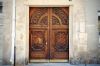 wooden door entrance d...
