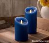 moving wick Flameless paraffin led luminara candle wholeasle