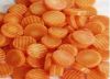 Frozen carrot sliced