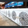Artificial stone bar counter