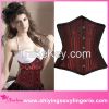 Sexy Lace Top Satin Underbust corset tops to wear out