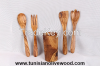 Olive wood utensils &a...