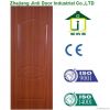 Red oak door skin with melamine surface