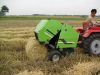 mini round hay bales