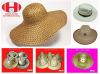Straw hat, Palm leaf h...