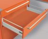 Soft closing drawer