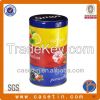 Manufacturer round metal tin can