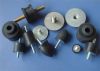 Rubber vibrators damper
