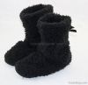 Ladies cloud synthetic suede bow boot