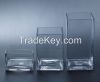 tank vase, Square glas...