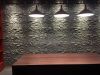 Polyurethane Ledgestone Faux Rock Siding PU Long Stone Wall Covering