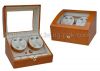 WW-B-B9ORM Best finish mahogany wooden watch winder box for 4+5 storage wholesale