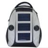 Solar speaker backpack