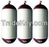 CNG steel liner hoop wrapped cylinders