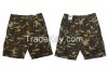 men cargo camo short