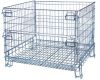 stackable collapsible storage wire  mesh container E17