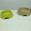 Bamboo fiber biodegradable and eco friendly pet bowls & Feeders