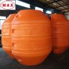 PU foam filled plastic HDPE floater for PE tube dia 8''