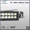 50 inch 288W 4x4 Cree Led Car Light, Curved Led Light bar Off road,auto led light arch bent