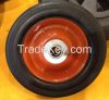 small solid powder rubber wheel toy wheel 6 inch