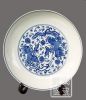 Custom hand-painted porcelain in extremely good fortune figure ceramic plate Ceramic to admire the dish