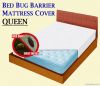 Anti-bacterial zippered waterproof Mattress cover  bed bug