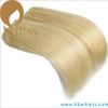 Hot sell whloesale price tangle is free 100% human hair remy hair weft