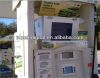 22 inch dual lcd display advertising, network advertising, gas station outdoor lcd