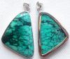 Turquoise Silver Pendants