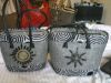 Beaded Jute Bags for L...