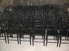 Black wood wedding chivari chair