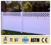 Zhejiang AFOL plastic security privacy fences pvc garden temporary fencing