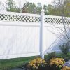 Zhejiang AFOL plastic security privacy fences pvc garden temporary fencing