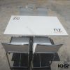 KKR wholesale solid surface square table