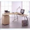 Computer desk with pow...