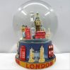 custom resin glass snow globe for london 