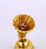 Resin golden electroplated badminton trophy award