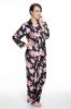 Women's Floral Cotton Pajama Nightgown