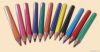 mini plastic pencil- 12colors